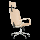 Президентски офис стол Carmen 6404 - бук-крем