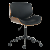 Президентски офис стол Carmen 6409 - орех-черен