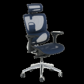 Ергономичен стол CALGARY - син