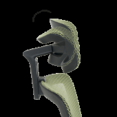 Ергономичен стол CALGARY - син