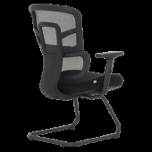 Посетителски стол Carmen 7682 - черен