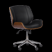 Президентски офис стол Carmen 6405 - орех-черен