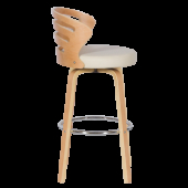 Бар стол Carmen 4041 - бук - крем