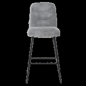 Бар стол ALFORD - светлосив XV