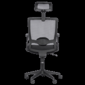 Президентски офис стол Carmen 7548 - черен