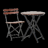 Сгъваема кетъринг маса KOKO - орех