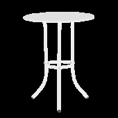 Метална градинска маса NIGER D 60 - бяла