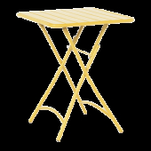 Сгъваема кетъринг маса OKENE - жълта
