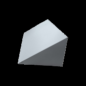 Сгъваем наклонен покрив за метален шкаф Carmen CR - 1242