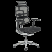 Ергономичен стол ERGOHUMAN ELITE 2 - черна рамка - черен