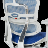 Ергономичен стол ERGOHUMAN ELITE 2 - сива рамка - син