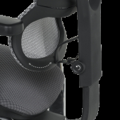 Ергономичен стол ERGOHUMAN IOO ELITE 2 - черна рамка - черен