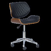 Президентски офис стол Carmen 6410 - орех - черен