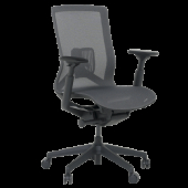 Ергономичен стол PRIMROSE - тъмносив