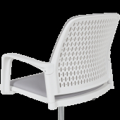 Работен офис стол Carmen 7556 W - светлосив