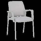 Посетителски стол Carmen 1138 G - светлосив