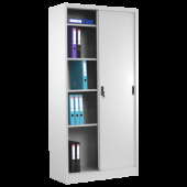 Метален шкаф Carmen CR-1266 L - сив