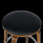 Бар стол Carmen 4030 - орех/черен