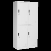 Метален шкаф Carmen CR-1251 J - сив