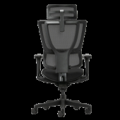 Ергономичен стол ERGOHUMAN IOO BUDGET 2 - черна рамка - черен