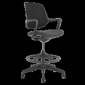 Работен офис стол DAVOS - черен