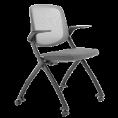 Посетителски стол AGNO - тъмносив