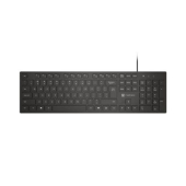 Клавиатура Natec Keyboard Herring US, Black, Slim