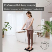 Везна Beurer BF 990 WIFI/Bluetooth 8-electrode diagnostic bathroom scale with extendable handpiece for full body analysis; 5 activity levels; 8 user memories; 180 kg
