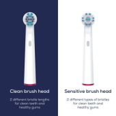 Електрическа четка за зъби Beurer TB 50 Electric toothbrush; Integr. pressure sensor; 3 cleaning programs; 45 days Battery life; 2-min timer; Oscillating, pulsating, brushing technology; Incl. charger, USB cable with adapter, storage box & CBH; black