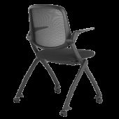 Посетителски стол AGNO - черен