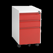 Офис контейнер Carmen CR-1249 L SAND - червен-сив