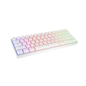 Клавиатура Genesis Mechanical Gaming Keyboard Thor 660 G2 Wireless RGB Backlight WHITE GATERON RED