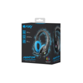 Слушалки Fury Gaming Headset Phantom Black-Blue