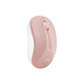 Мишка Natec Mouse Toucan Wireless 1600 DPI Optical Pink-White