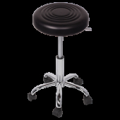 Табуретка с колелца Carmen 3075 - черен