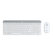 Комплект Logitech Slim Wireless Keyboard and Mouse Combo MK470 - OFFWHITE