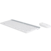 Комплект Logitech Slim Wireless Keyboard and Mouse Combo MK470 - OFFWHITE