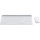 Комплект Logitech Slim Wireless Keyboard and Mouse Combo MK470 - OFFWHITE