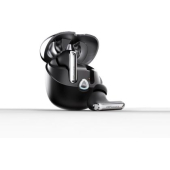 Слушалки HiFuture SonicAir Black, 4MICS ENC, 35 Hours Playtime,  Wireless 5.3, 10MM Driver, Soft Bass, Comfort Fit