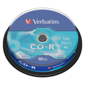 Медия Verbatim CD-R 700MB 52X EXTRA PROTECTION SURFACE (10 PACK)