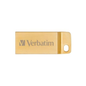Памет Verbatim Metal Executive 32GB USB 3.0 Gold