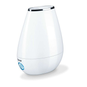 Овлажнител на въздух Beurer LB 37 air humidifier white; ultrasound humidification technology; 15 aroma pads; clianing brush; 20 watts; max. 20m2