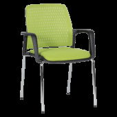 Посетителски стол Carmen 1138 CH - зелен