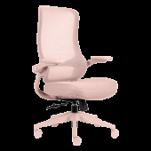 Ергономичен стол BAKU - светлорозов