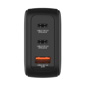 Зарядно устройство Verbatim Mini GaN Charger 65W with Display