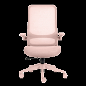 Ергономичен стол BAKU - светлорозов