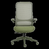 Ергономичен стол BAKU - зелен