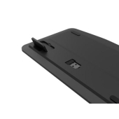 Клавиатура Natec Turbot 2 Keyboard, US, Wireless, BT, 2.4GHz, X-Scissors with Touchpad for Smart TV, Black-Gray