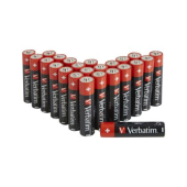 Батерия Verbatim ALKALINE BATTERY AA 24 PACK (BOX)