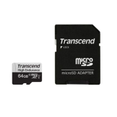Памет Transcend 64GB micro SD w/ adapter U1, High Endurance